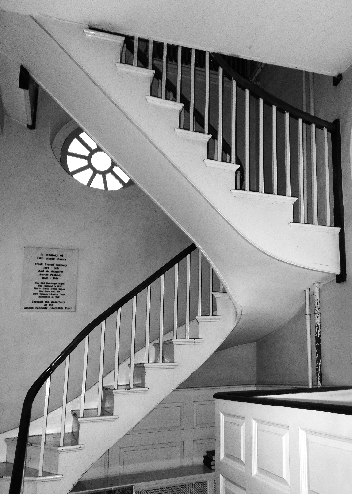 Old North Church Stairway